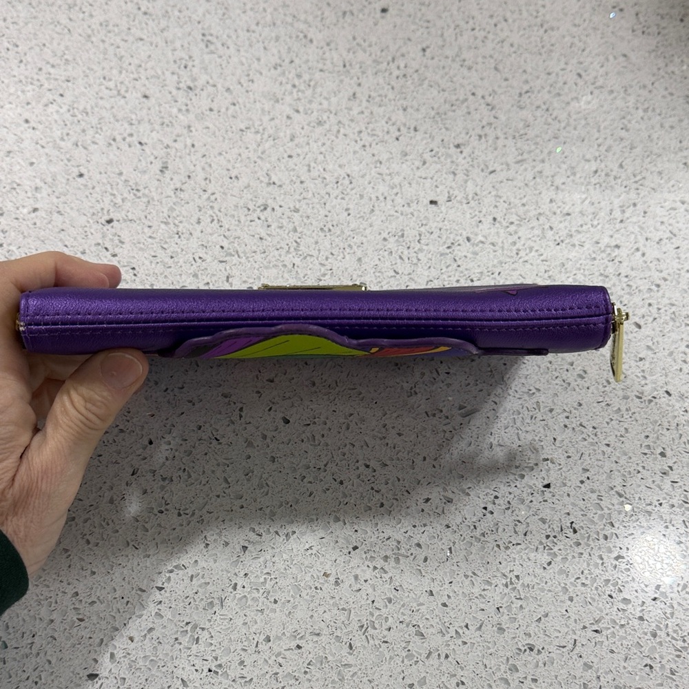 Disney Purple Wallet with Witch Design - Picture 4 of 6